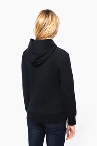 Ladies' zipped hoodie