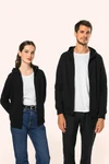 Damenjacke mit Reißverschluss und Kapuze