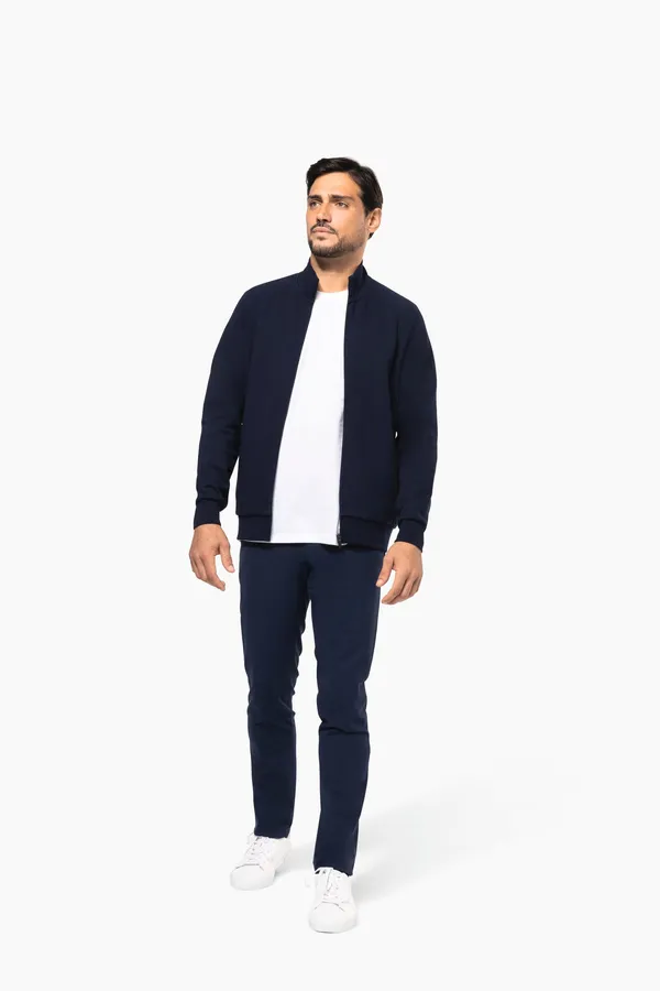 Men's zipped jacket