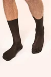 Herrensocken aus Baumwolljersey mit Fil d'Écosse-Baumwolle