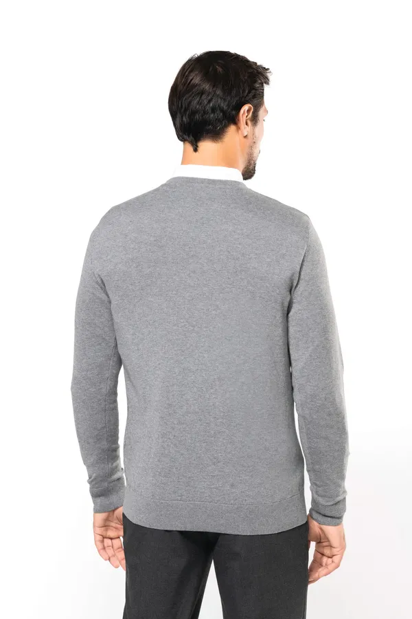 Men’s crew neck Supima® jumper