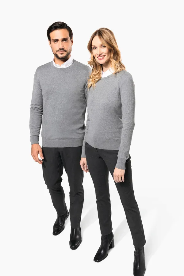 Men’s crew neck Supima® jumper