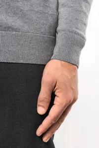 Men’s crew neck Supima® jumper