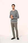 Supima®-Herrenpullover mit Rundhalsausschnitt