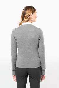 Ladies' crew neck Supima® jumper