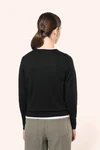 Supima®-Damenpullover mit Rundhalsausschnitt