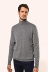 Merino-Herrenpullover mit Rollkragen