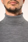 Merino-Herrenpullover mit Rollkragen