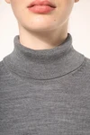 Merino-Damenpullover mit Rollkragen