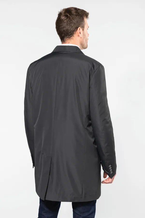 Strukturierter Herren-Trenchcoat