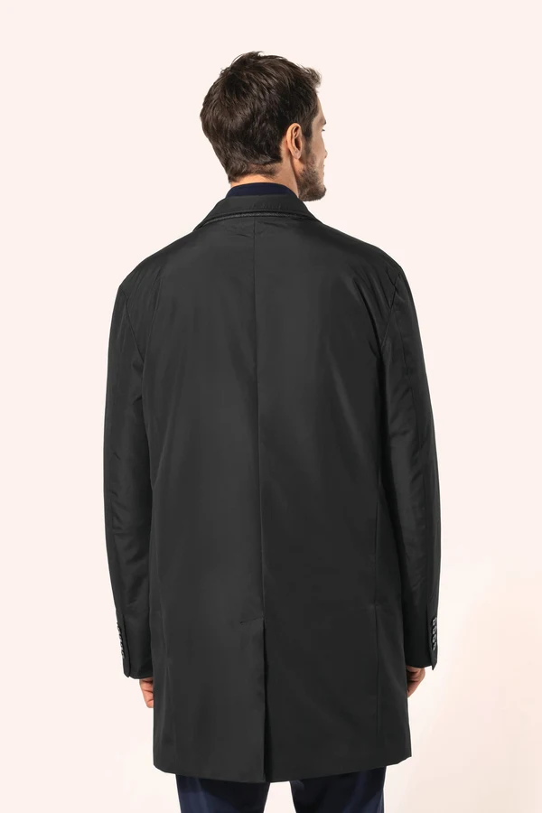 Strukturierter Herren-Trenchcoat