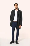 Strukturierter Herren-Trenchcoat