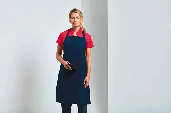 Waterproof bib apron