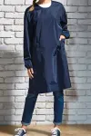 Waterproof double tie lounge dress