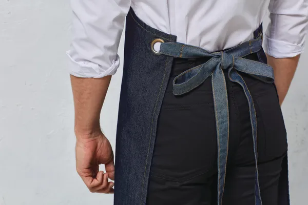 Domain Denim bib apron