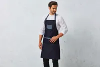 Domain Denim bib apron