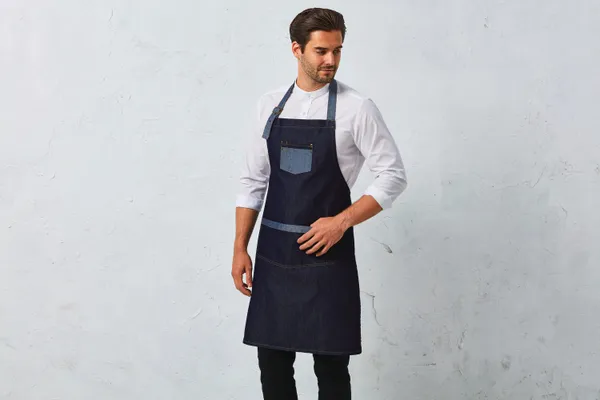 Domain Denim bib apron