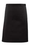 Colours' Mid Length Apron Black