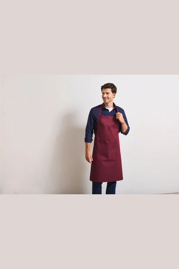 Colours Bib Apron With Pocket
