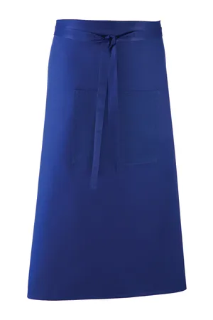 Colours' Bar Apron Royal Blue