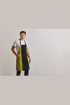 Contrast Bib Apron