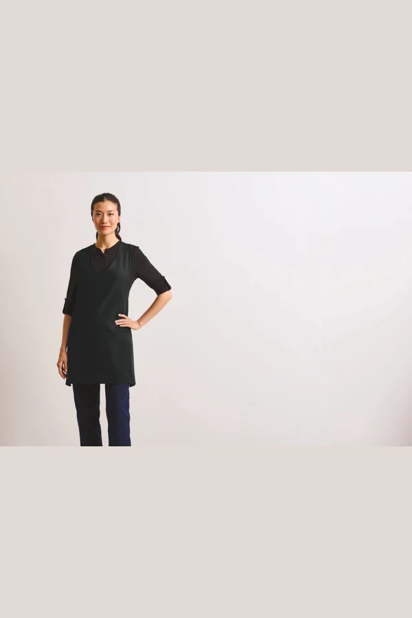 Wrap around tunic apron