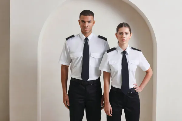 Men's Short-Sleeved Pilot Shirt