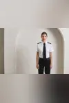 Ladies' Short-Sleeved Pilot Shirt