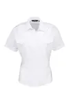 Ladies' Short-Sleeved Pilot Shirt White