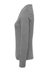 Long John - Women's roll sleeve T-shirt Grey Marl