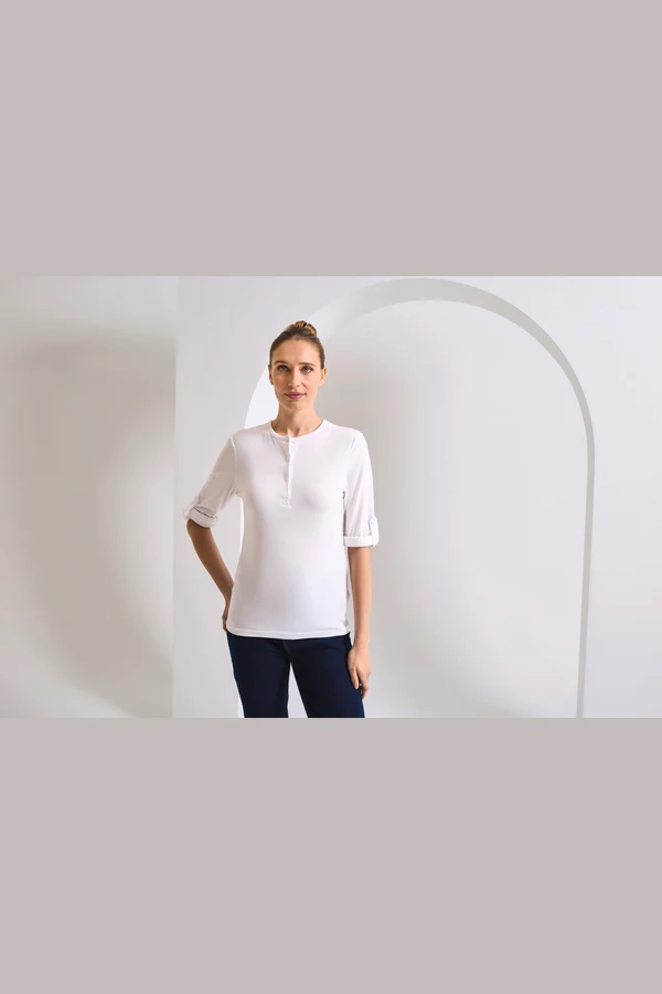 Long John - Women's roll sleeve T-shirt