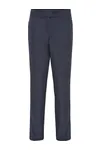 Gerade geschnittene Hose „Iris“ Heather Black