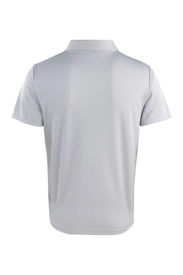 Coolchecker Stud Polo Silver