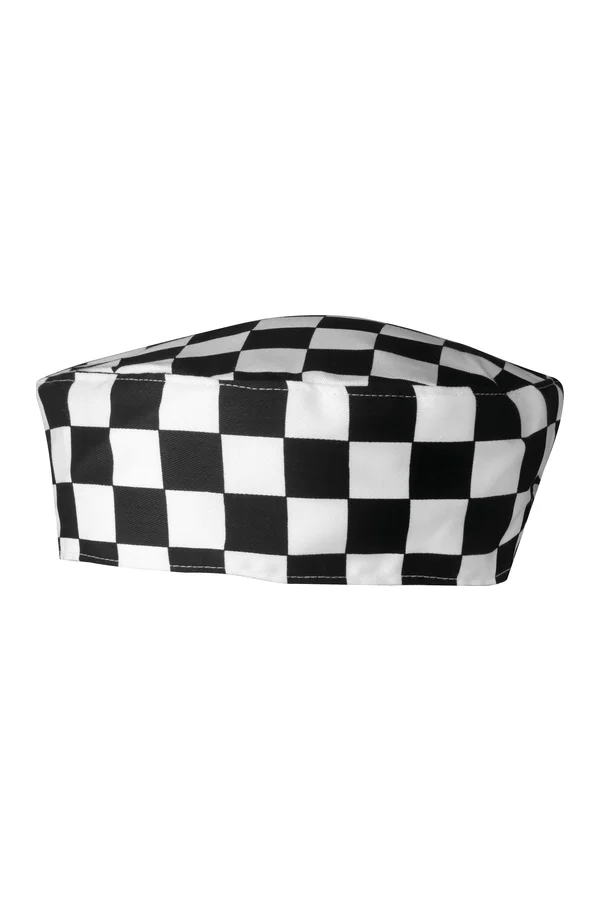 Chef's Skull Cap Black / White