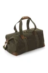 Heritage waxed canvas hold-all bag