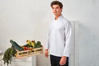 Long Sleeve Press Stud Chef's Jacket