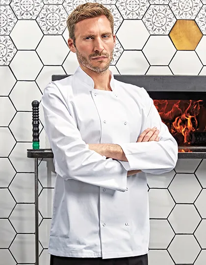 Chef´s Long Sleeve Stud Jacket