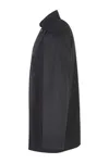 Long Sleeve Press Stud Chef's Jacket Black