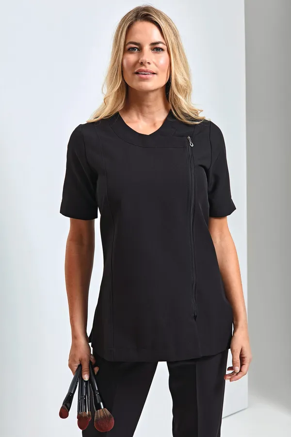 Camellia Zipped Tunic
