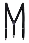 Clip trouser braces Black
