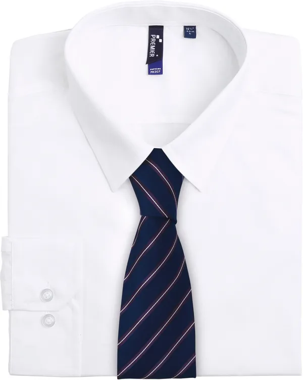 Sports stripe tie