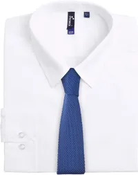 Slim knitted tie