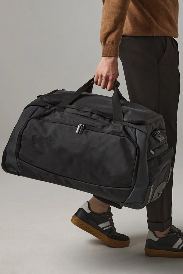 Tungsten™ wheelie travel bag Black / Dark Graphite