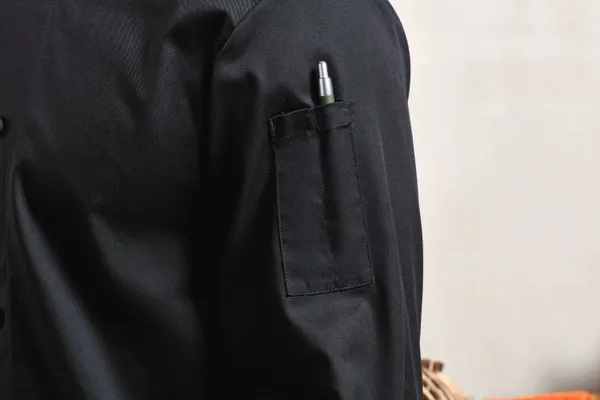 Coolchecker® long-sleeved chef’s jacket