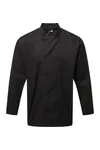 Langärmelige Kochjacke Coolchecker® Black