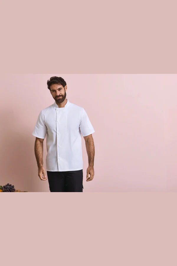 Kurzärmelige Kochjacke „Essential“