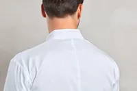 ‘Essential’ long-sleeved chef’s jacket.
