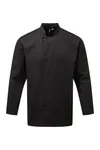 Langärmelige Kochjacke „Essential“ Black