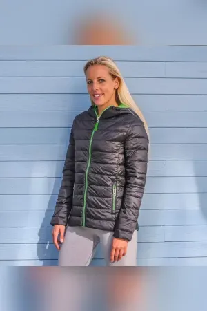 Womens Snow bird Hooded Jacket