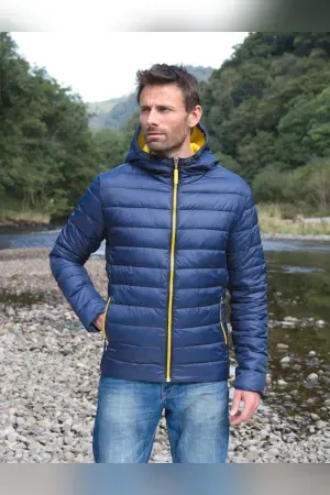 Mens Snow bird Hooded Jacket